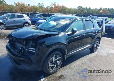 2025 Nissan Kicks Sv Fwd из США, поврежденный, VIN 3N8AP6CA0SL306553